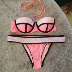 Victoria Secret Bikini geometric style 32C/Med (missing string for top in pics)